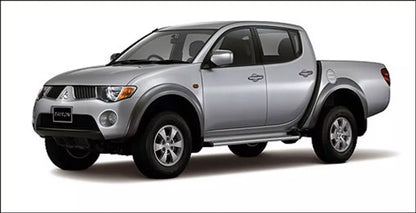 2 x Roof Mounted Grab Handles Gray for Mitsubishi L200 Triton (2005-2014)
