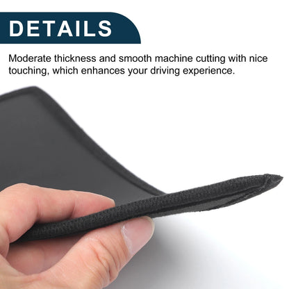 Anti Kick Pad Sticker Protector Car Door for Infiniti QX60 (2022-2024) Black