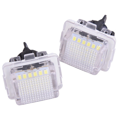 LED License Plate Lights for Mercedes W204 W212 C207 C216 (2007-2015)