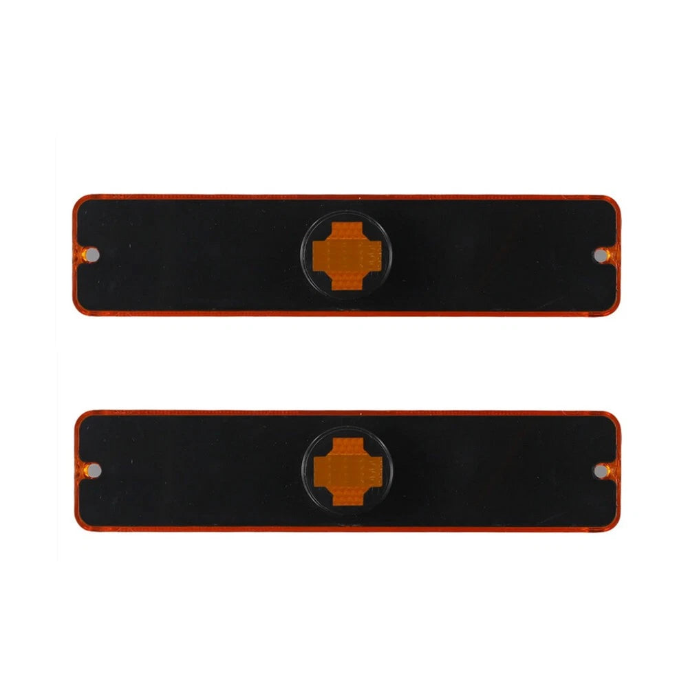 Front Bumper Side Marker Lights for Jeep Wrangler YJ (1987-1995)