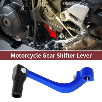 Folding Blue Gear Shifter Lever for Honda CRF110F (2013–2018)