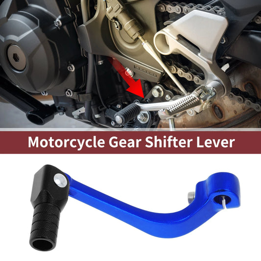 Folding Blue Gear Shifter Lever for Honda CRF110F (2013–2018)