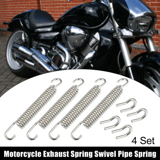 4 Set Exhaust Pipe Spring 80mm 3.15" for Motorcycles
