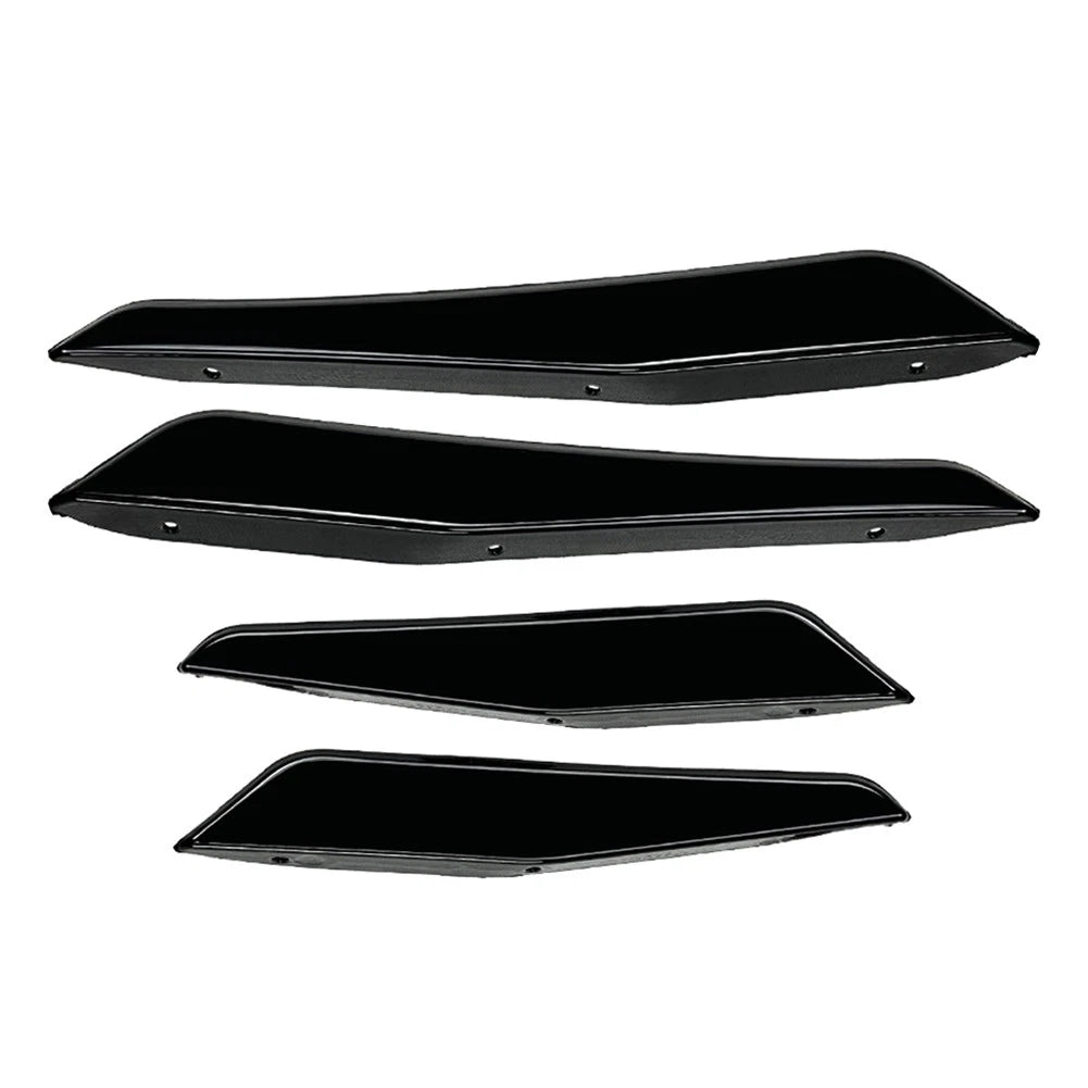 Black Front Bumper Splitter Side Skirt Spoiler for BMW M2 G87 (2023-2024)