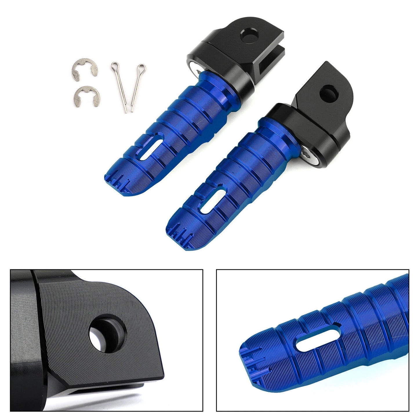 Foot Pegs for Suzuki V-Strom 250, GSX-R 600, GSX250R (2017-2023)