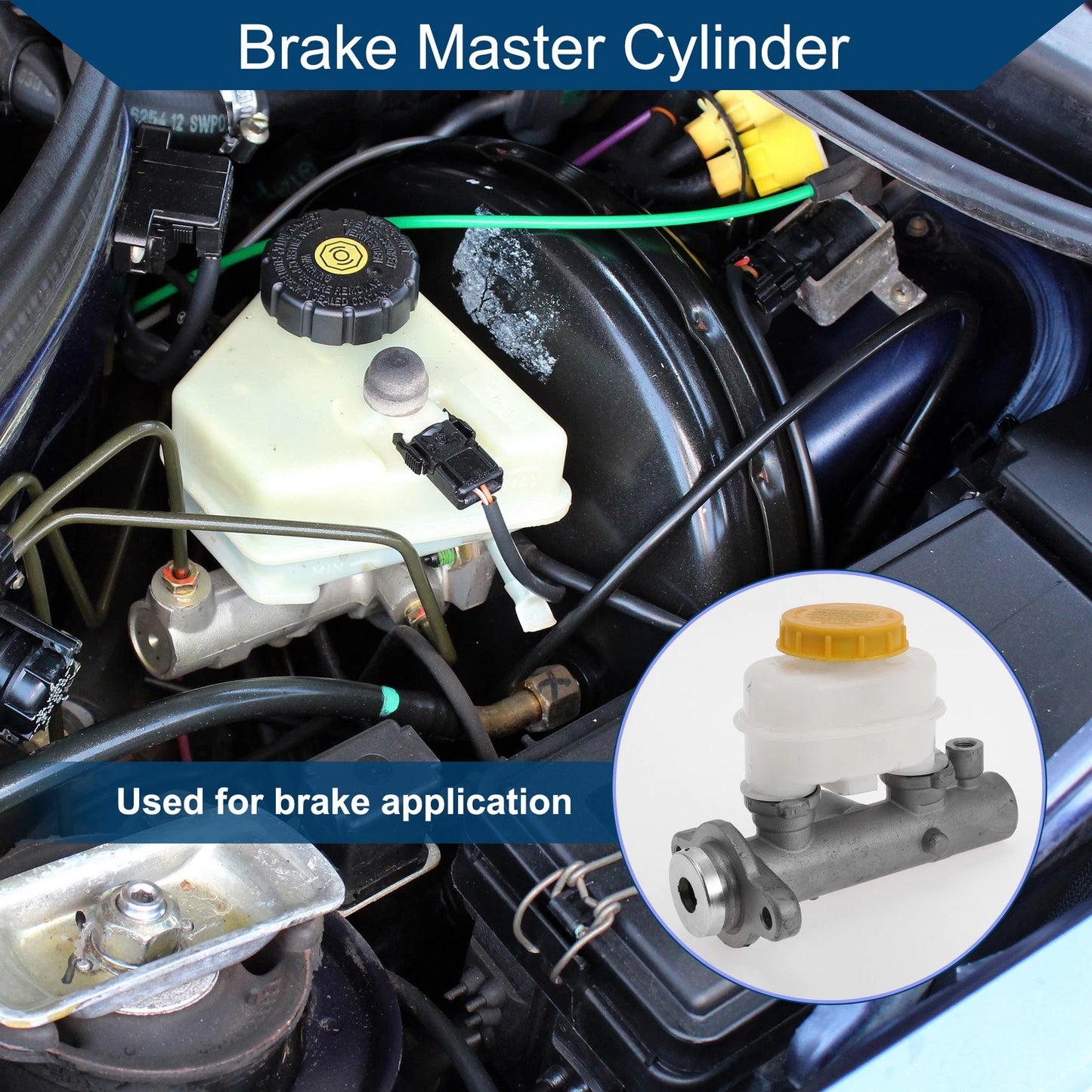 Brake Master Cylinder w/Reservoir for Toyota Land Cruiser Prado
