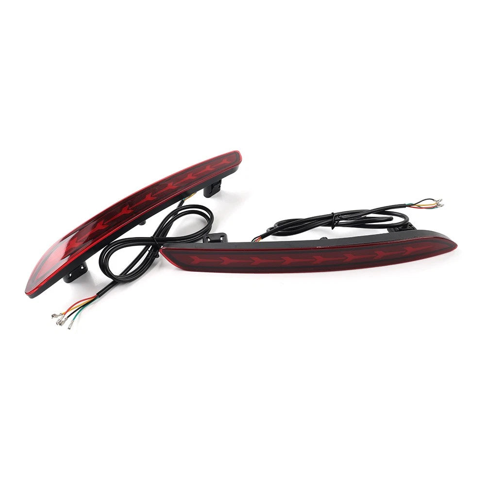 Rear Bumper DRL Turn Signal Lights for Honda Accord (2023-2024) Red