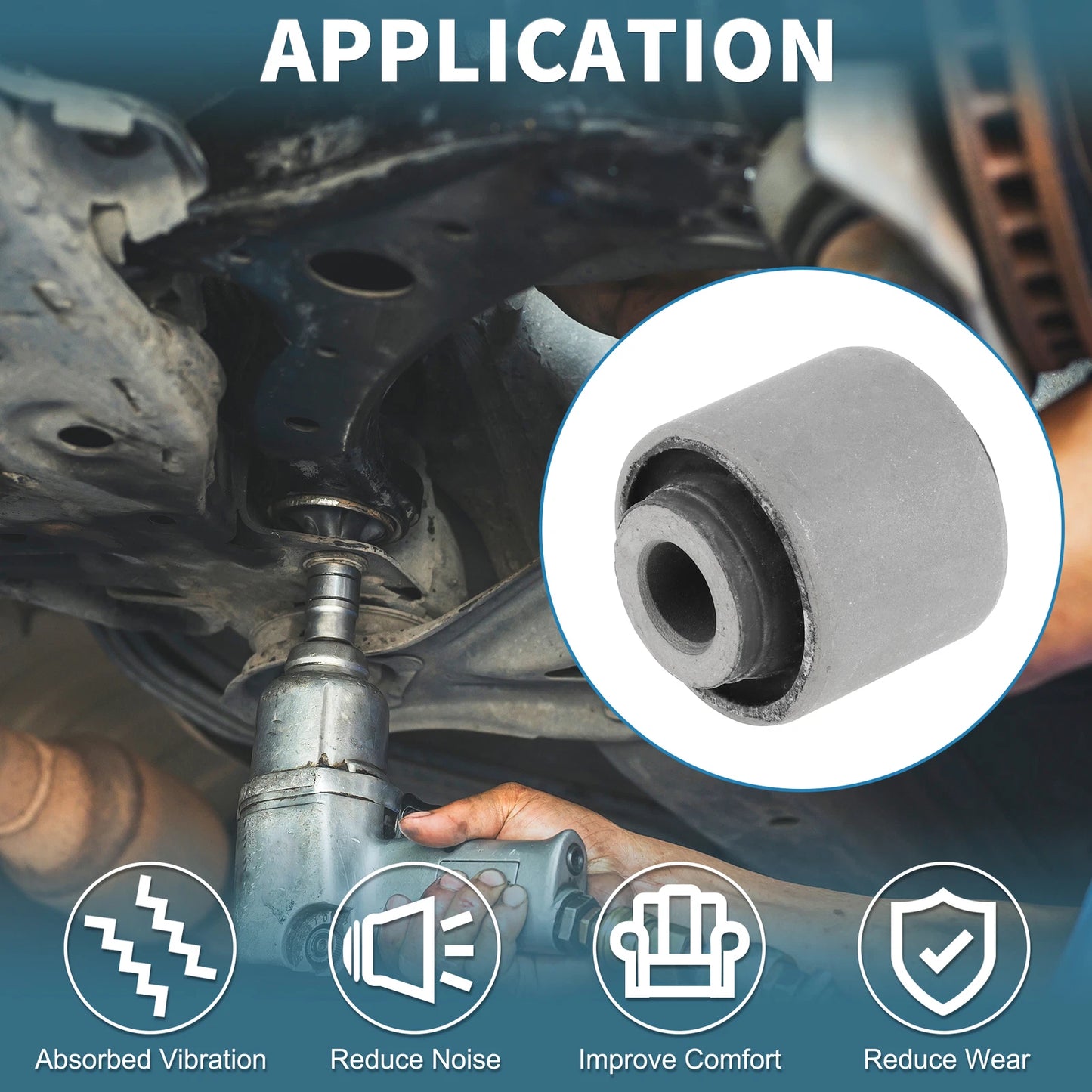 Rear Lower Strut Shock Bushing for Honda Civic Type R EP3 (2001-2006)