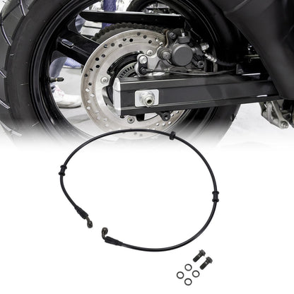 100 cm Motorcycle Brake Clutch Hose Line Nylon PU SS Wire Braid for Motorcycle