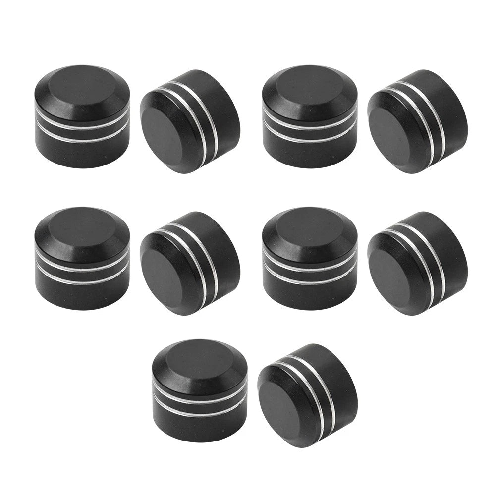 9mm-12mm Engine Screw Bolt Cover Caps for Harley Electra Glide, Road King (2009-2023)