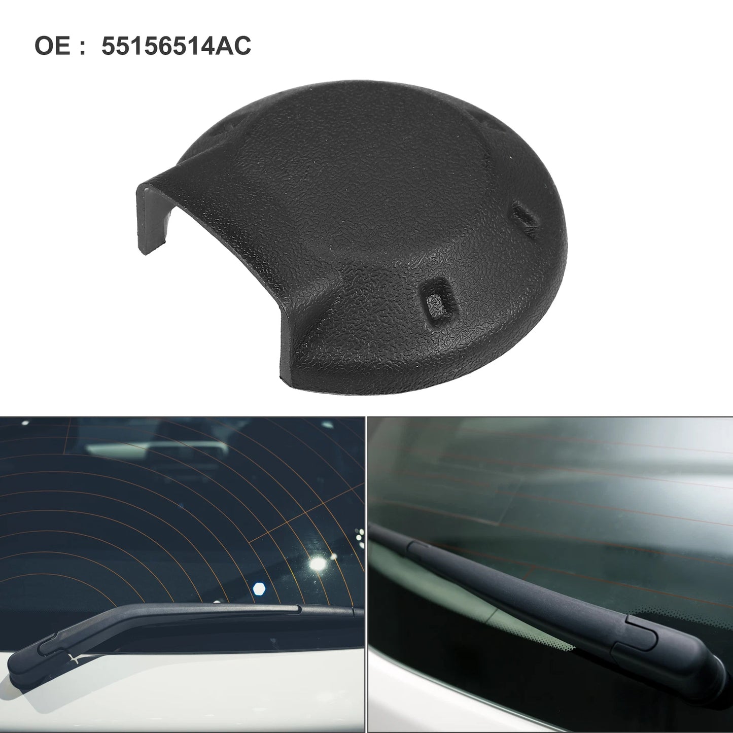 Rear Windshield Wiper Arm Nut Cover for Jeep Grand Cherokee