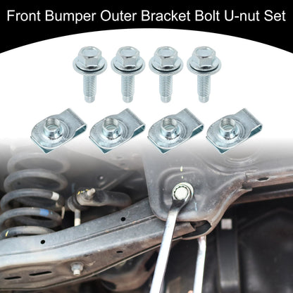 Front Bumper Outer Bracket U-nut Set for Ford F250 (2011-2016)