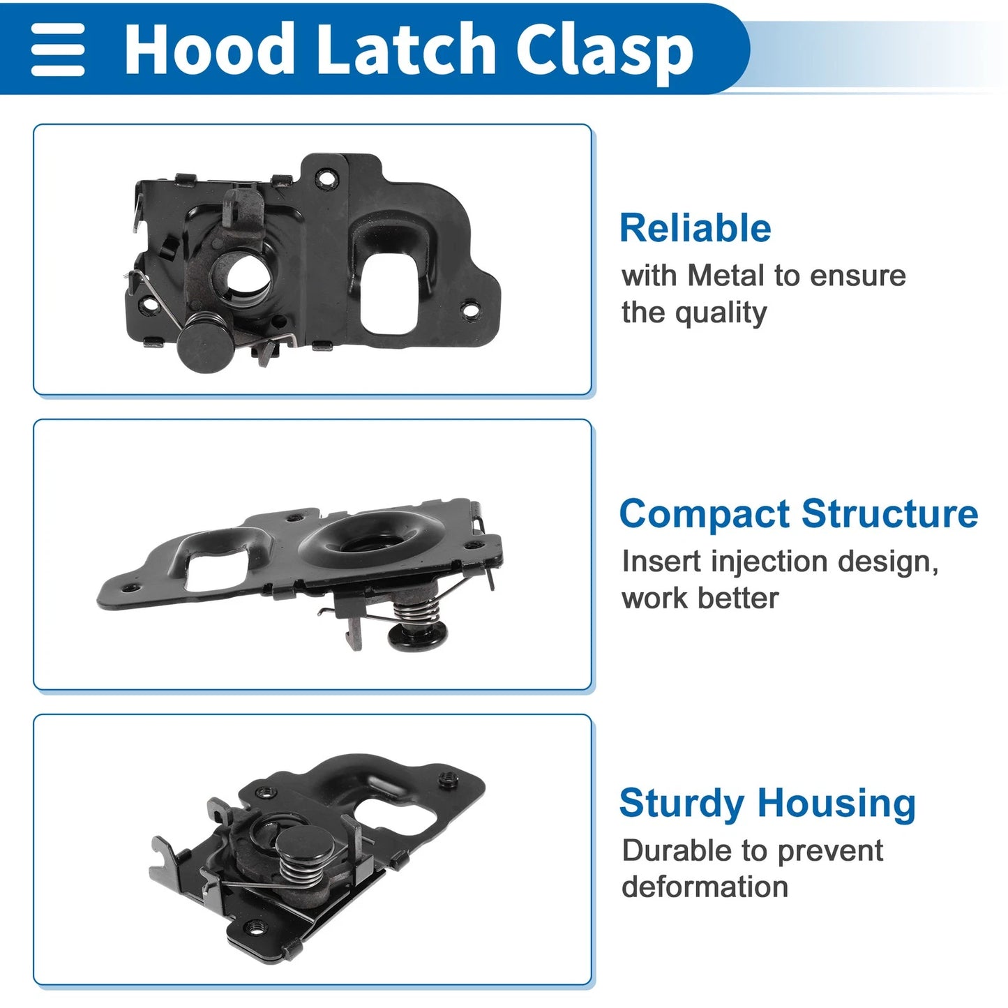 Hood Latch Assembly for Kia Rio (2006-2011)