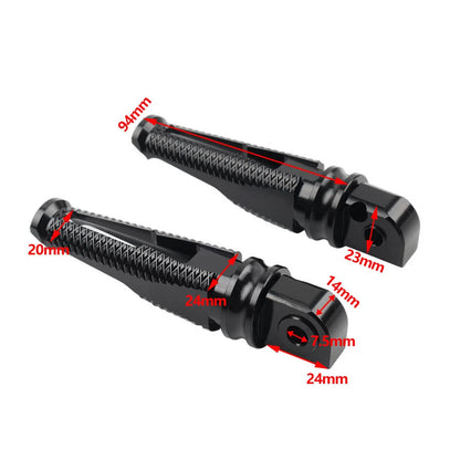 Gold Foot Pegs Rear Passenger Footrests for Yamaha YZF R1 R6 (2015-2023)