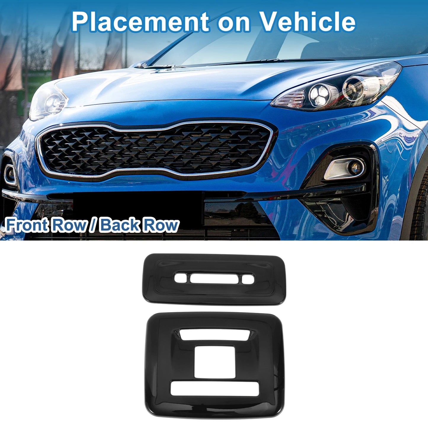 Light Trim Bezel for Toyota Prius 2023 Black
