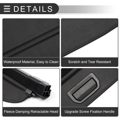 PU Retractable Cargo Cover for BMW X5 (2007-2018) Trunk Parcel Shelf Black