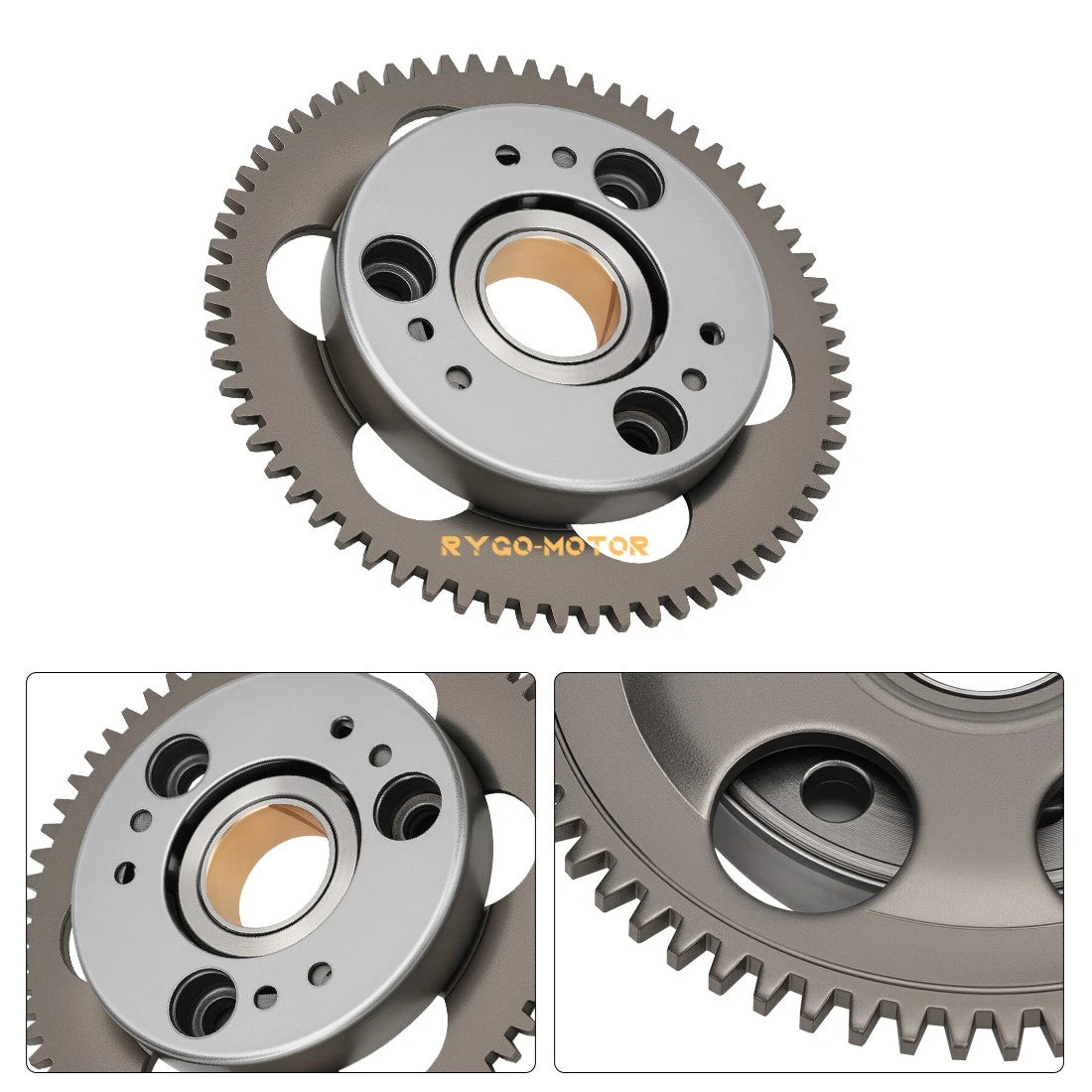 Starter Clutch Gear Kit for Kawasaki Ninja 250R EX250F EX300 ZX6R