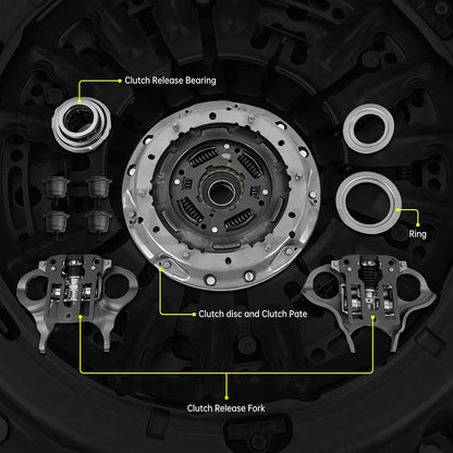 Transmission Dual Clutch Fork for Ford Focus Fiesta (2012–2019)