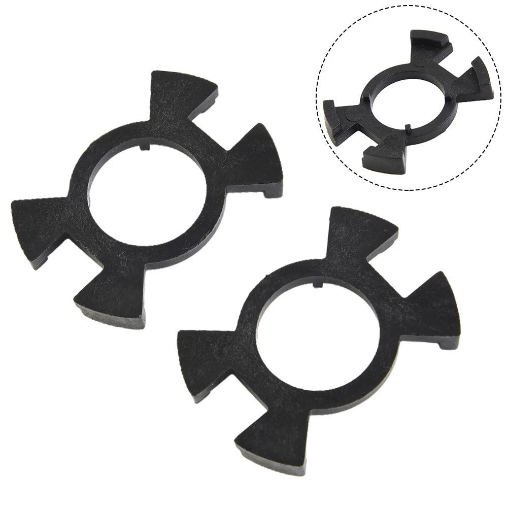 H1 Headlight Holder Retainer Socket 2 x Adapter