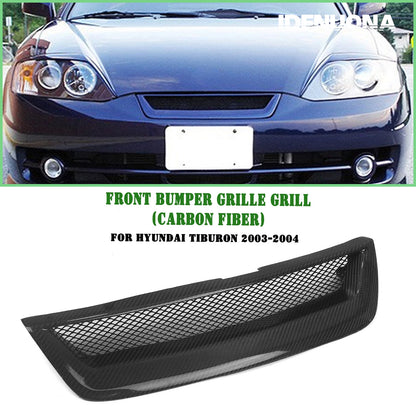Black Front Bumper Grille Mesh for Hyundai Tiburon (2003-2004)