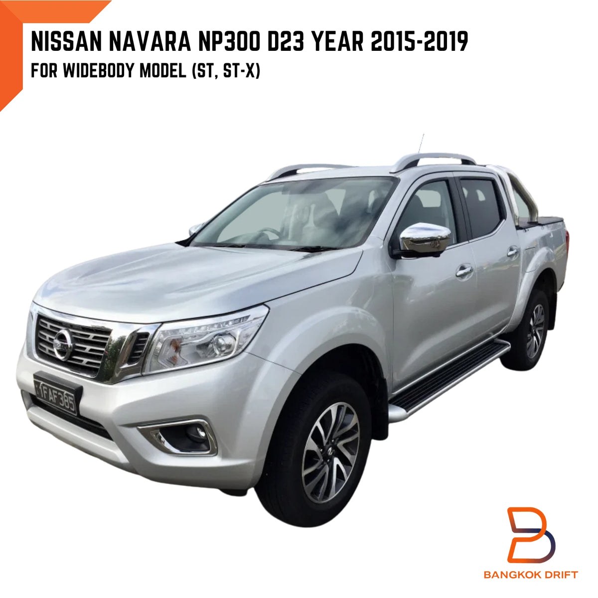Fender Flares Arch for Navara NP300 D23 ST ST-X Widebody (2015-2019)