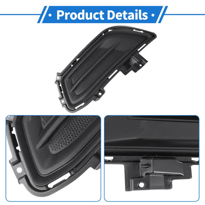 Front Left Fog Light Grill for Ford Fusion (2013-2016) - 1 x ABS