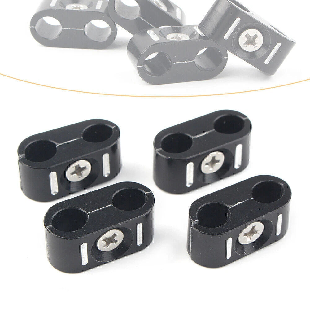 4x Brake Throttle Cable Clips for Harley 1984-2023