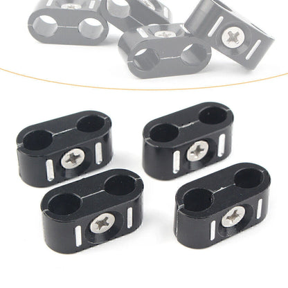 4x Brake Throttle Cable Clips for Harley 1984-2023