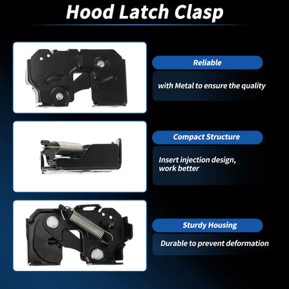 Hood Latch Assembly for Nissan GT-R (2009-2021)  65601JK60A/65601JL60C