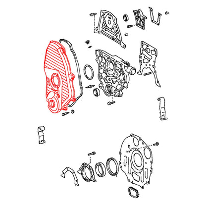 Timing Gear Case 3.0L for Toyota Dyna 150 LY61, LY220, LY211, LY212, LY230