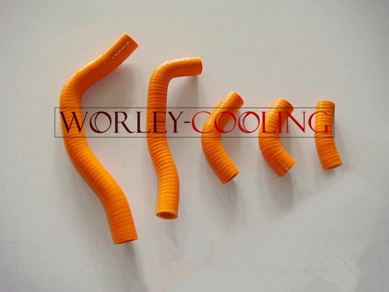 Silicone Radiator Hose for Honda CRF450 (2005) - Orange