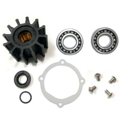 Water Pump Repair & Impeller Kit for Johnson F6B-9 (2009-2019)