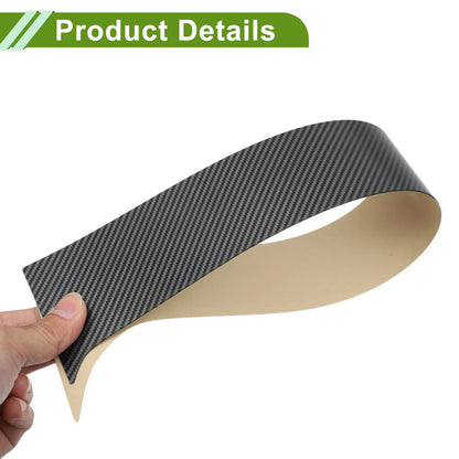 4 x Pillar Window Trim for Chevy Blazer (1995-2005) Carbon Fiber Pattern Black