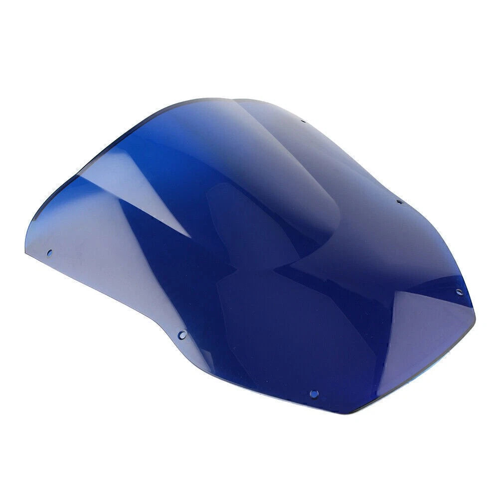 Windshield Double Bubble for KAWASAKI Ninja ZX12R ZX-12R (2000-2001) Blue