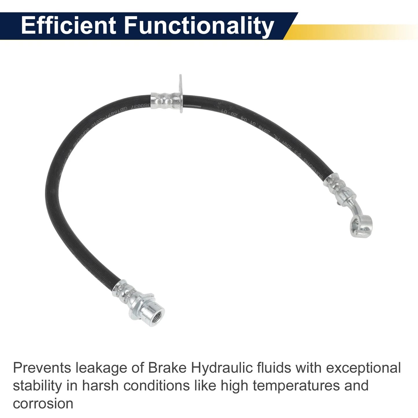 Rear Left Brake Hose for Honda Accord (2008-2012) Hydraulic Brake Line