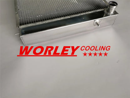 Radiator Shroud + Red Hose for Commodore VL VN VG VP VQ VR VS V8 (1986-1997)