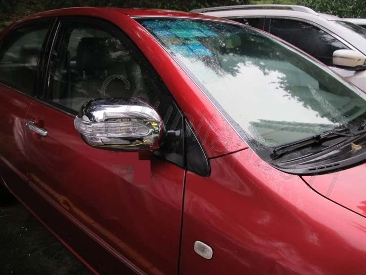 Door Handle Side Mirror Cover Trim with LED for Toyota Yaris (2005-2010)