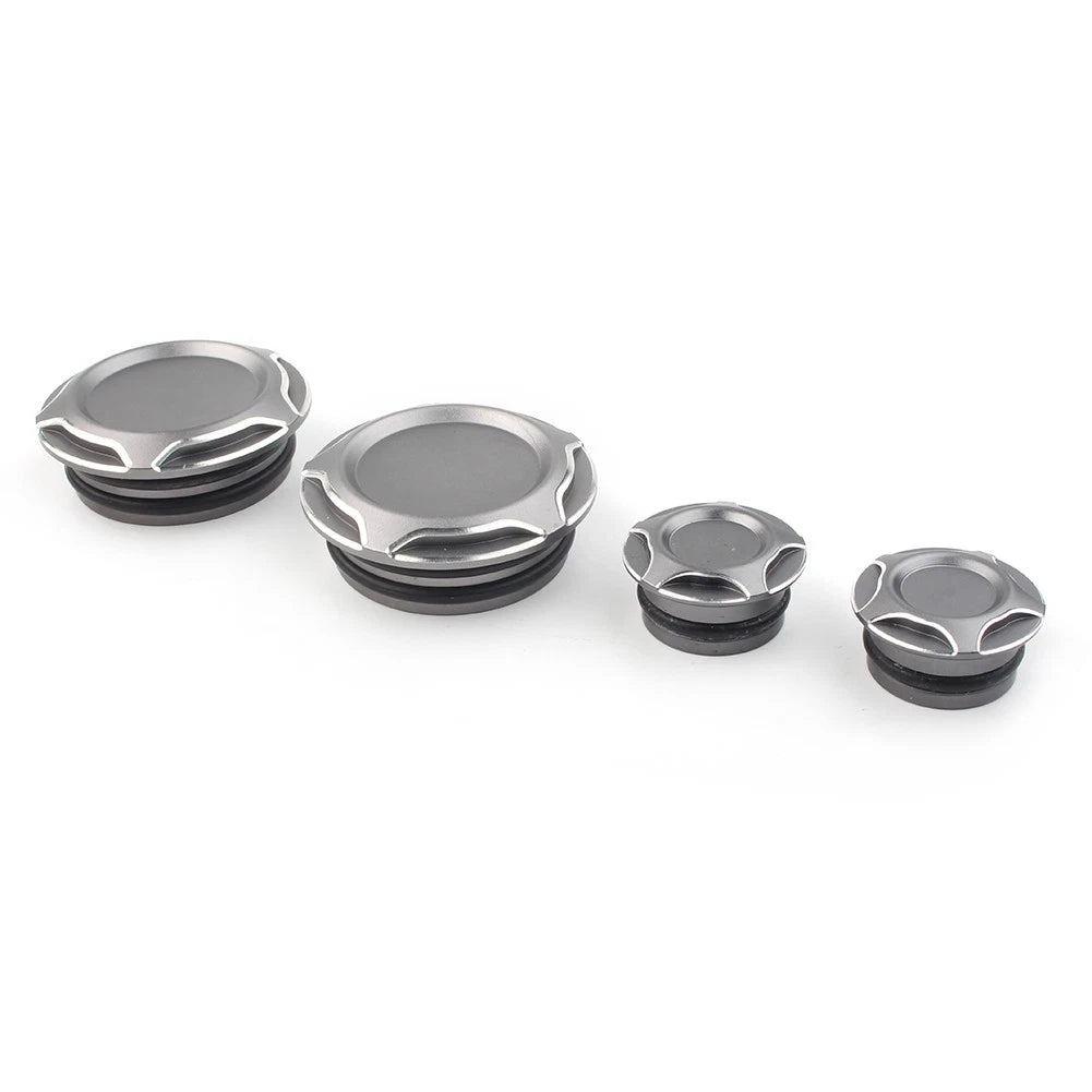 4 x Frame Bar Screw Hole Dust Cap Plug Covers for Ducati Scrambler 800
