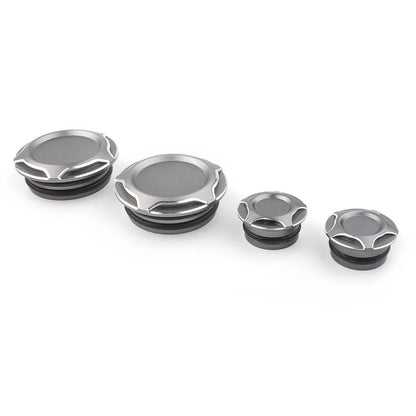 4 x Frame Bar Screw Hole Dust Cap Plug Covers for Ducati Scrambler 800