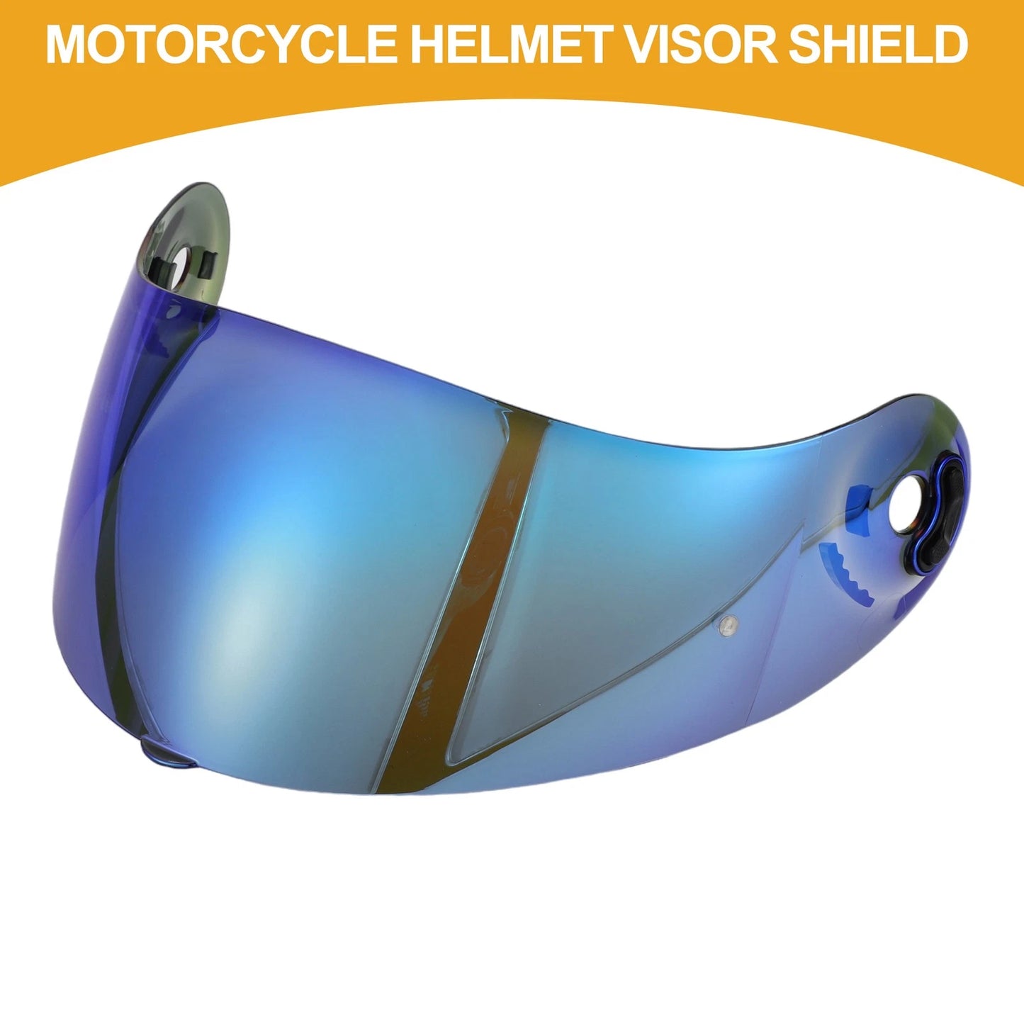 Motorcycle Helmet Visor Shield / 1pc / Visor Shield for X-803 Resin REVO Blue