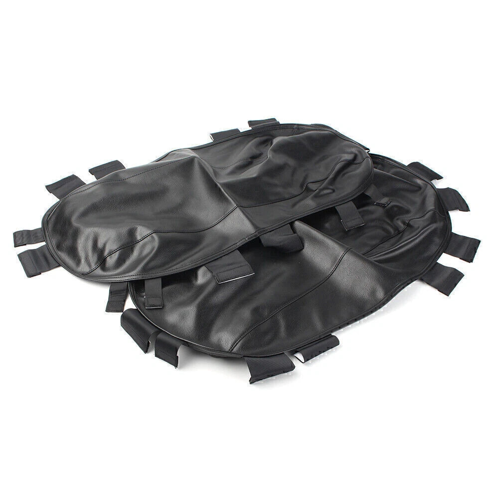 Saddlebag Lid Bra Covers for Harley Touring Road King Electra Glide (2014-Up)