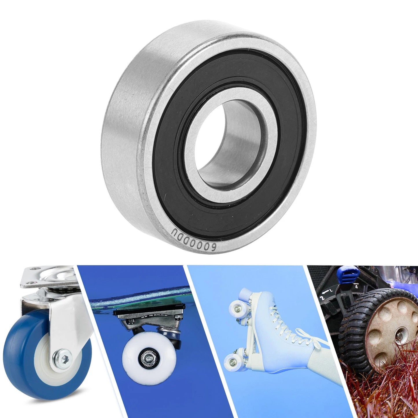 Deep Groove Ball Bearings 10x26x8mm 1 Pc for Scooter Skateboard Wheel