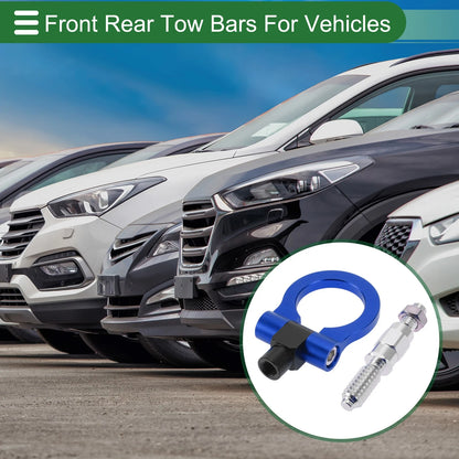 Front Rear Tow Hook 15.6mm Aluminum Alloy for Ford Focus (1998-2025)