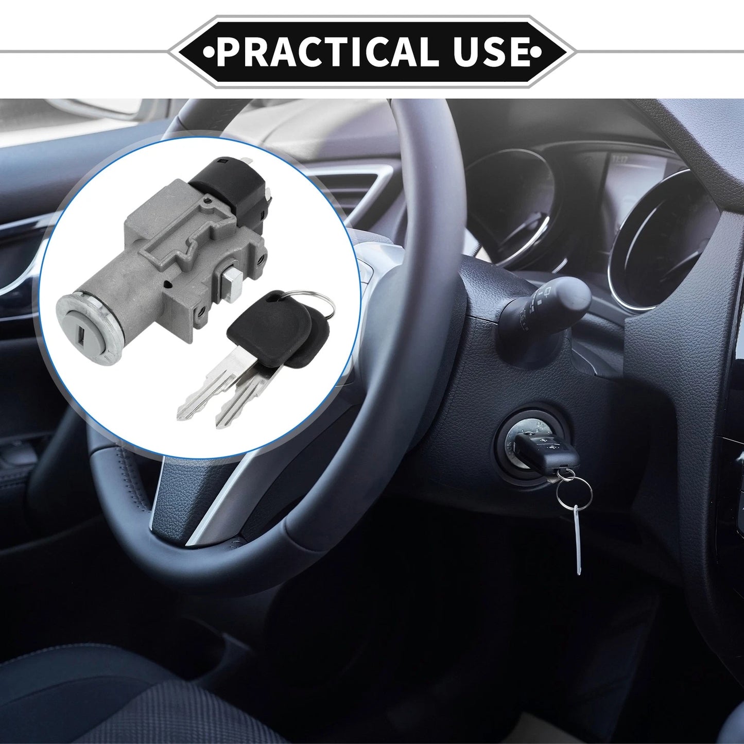 Ignition Switch Lock Cylinder Assembly for Chevrolet Matiz