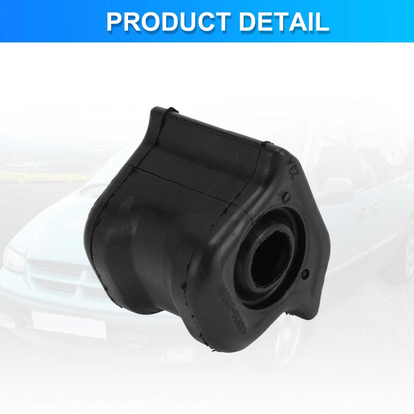 Black Front Right Stabilizer Sway Bar Bushings for Car