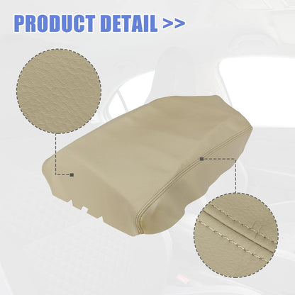 Center Console Lid Armrest Cover for Nissan Titan (2004-2014) Beige