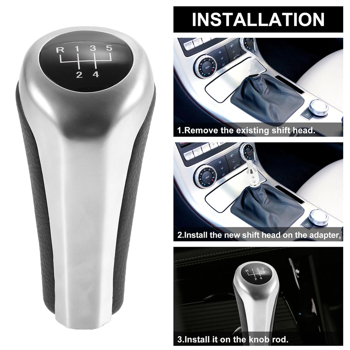 5 Speed Manual Gear Shift Knob for BMW X1 X3 X5 (2010-2023)