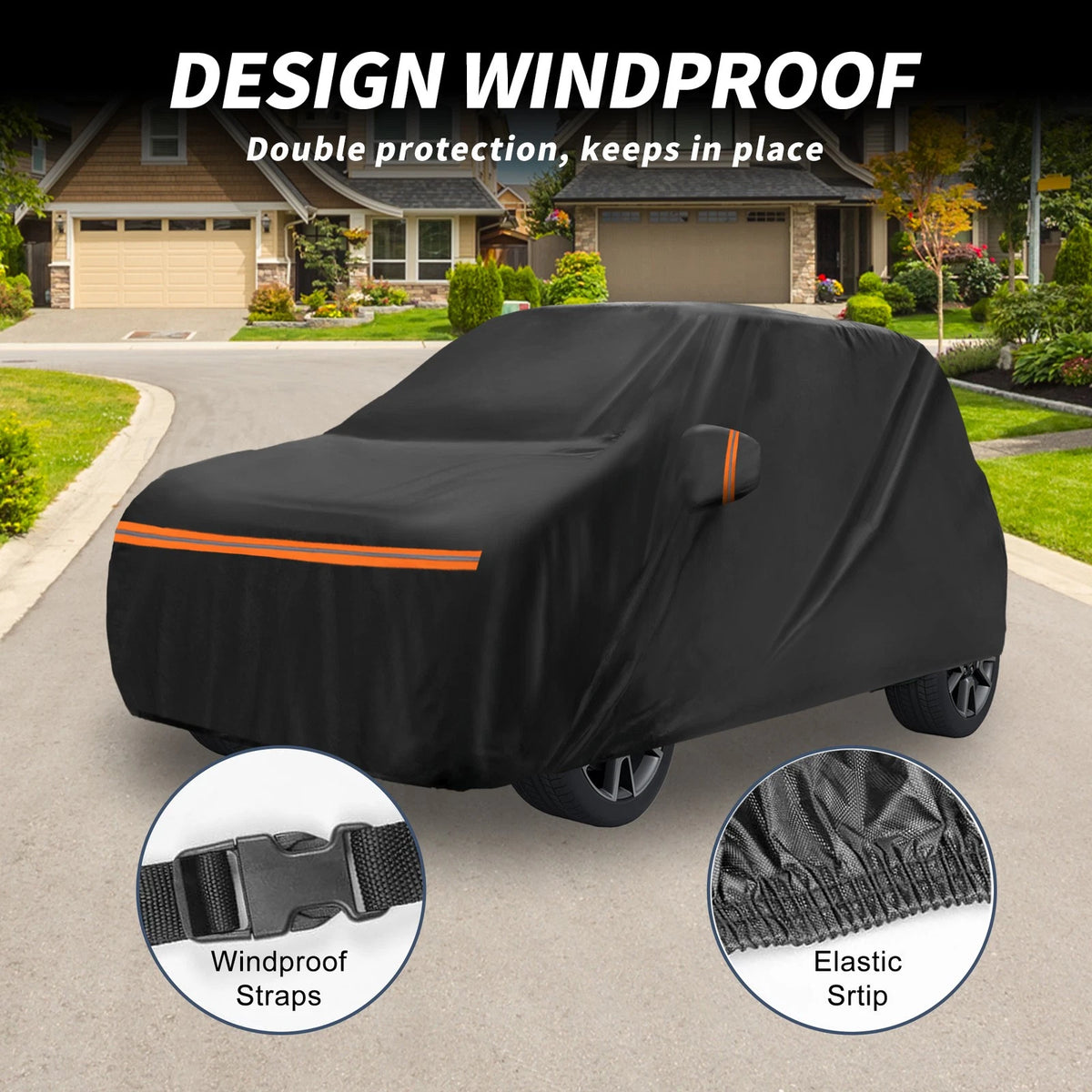 Waterproof Car Cover for Mini Cooper 2013-2024 with Zipper