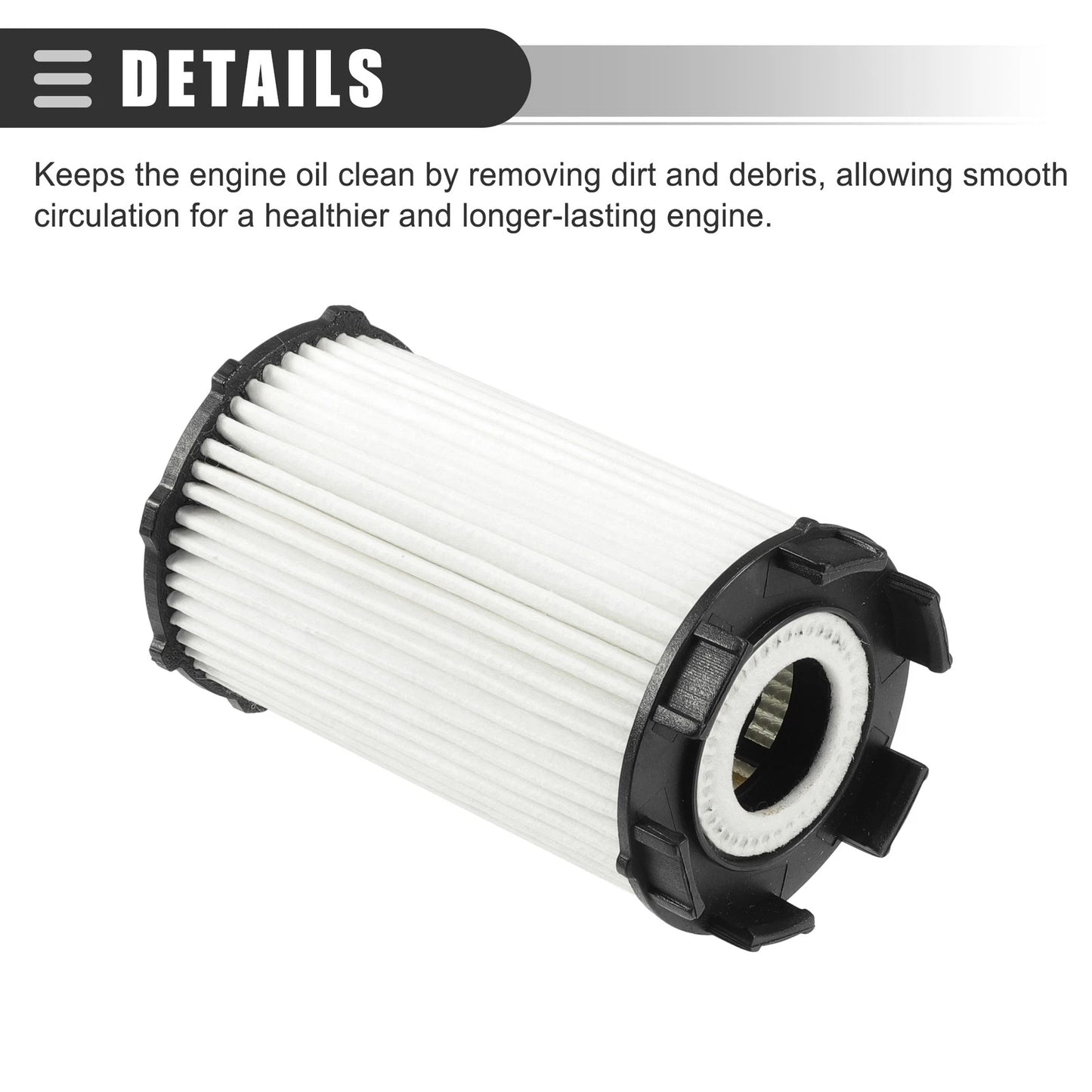 Engine Oil Filter Set with Gasket for Audi RS5 2013-2015 4.2L V8 Gas