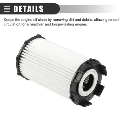 Engine Oil Filter Set with Gasket for Audi RS5 2013-2015 4.2L V8 Gas